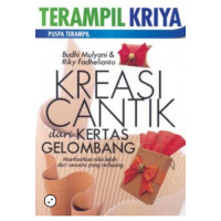 Kreasi Cantik dari Kertas Gelombang