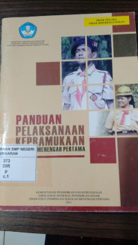 Panduan Pelaksanaan Kepramukaan di sekolah menengah pertama