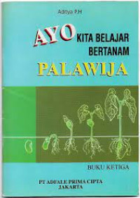 AYO KITA BELAJAR BERTANAM PALAWIJA