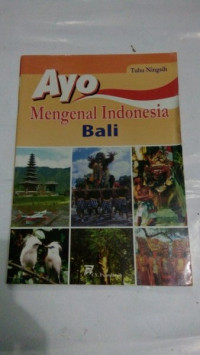 Ayo Mengenal Indonesia BALI