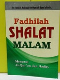 Fadhilah Shalat Malam