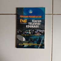 PEDOMAN PEMANFAATAN,TvE SIARAN TELEVISI EDUKASI