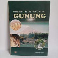 Memahami Sains dari Alam : GUNUNG