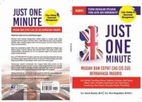 Just One Minute: Mudah dan Cepat Cas Cis Cus Berbahasa Inggris