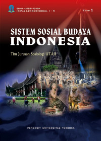 SISTEM SOSIAL BUDAYA INDONESIA TIM JURUSAN SOSIOLOGI UT-UI